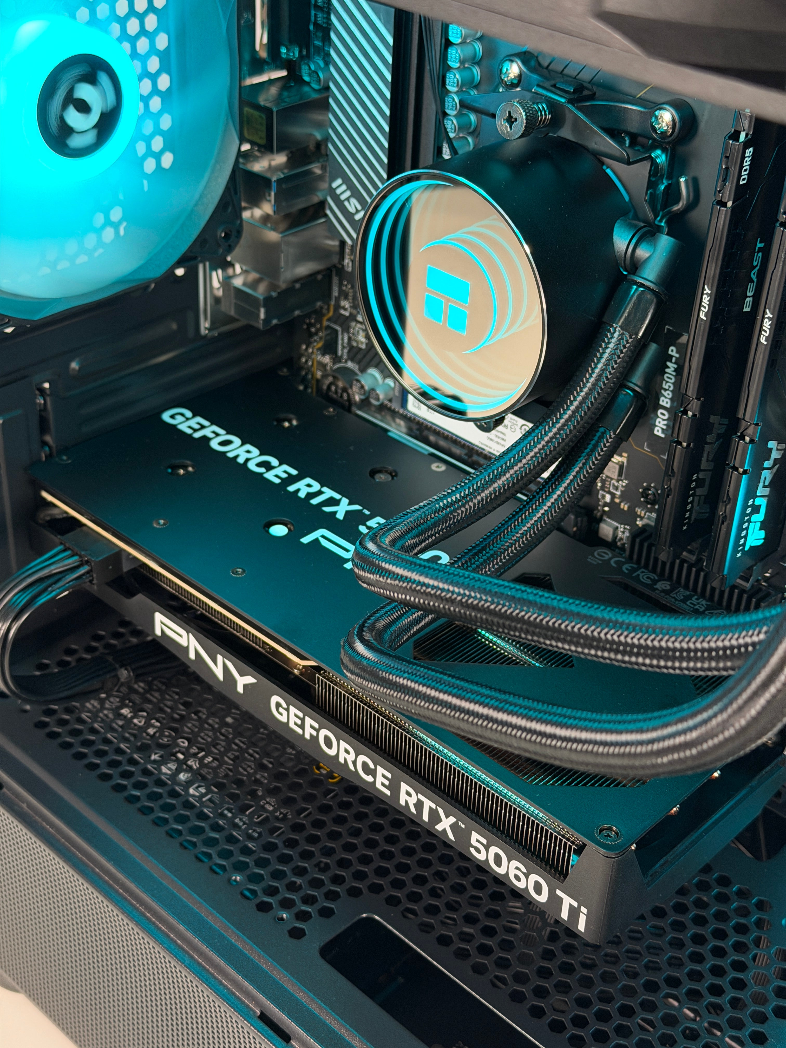 Jian Prime (5060 TI 16GB + 7600X + 32GB) Gaming PC