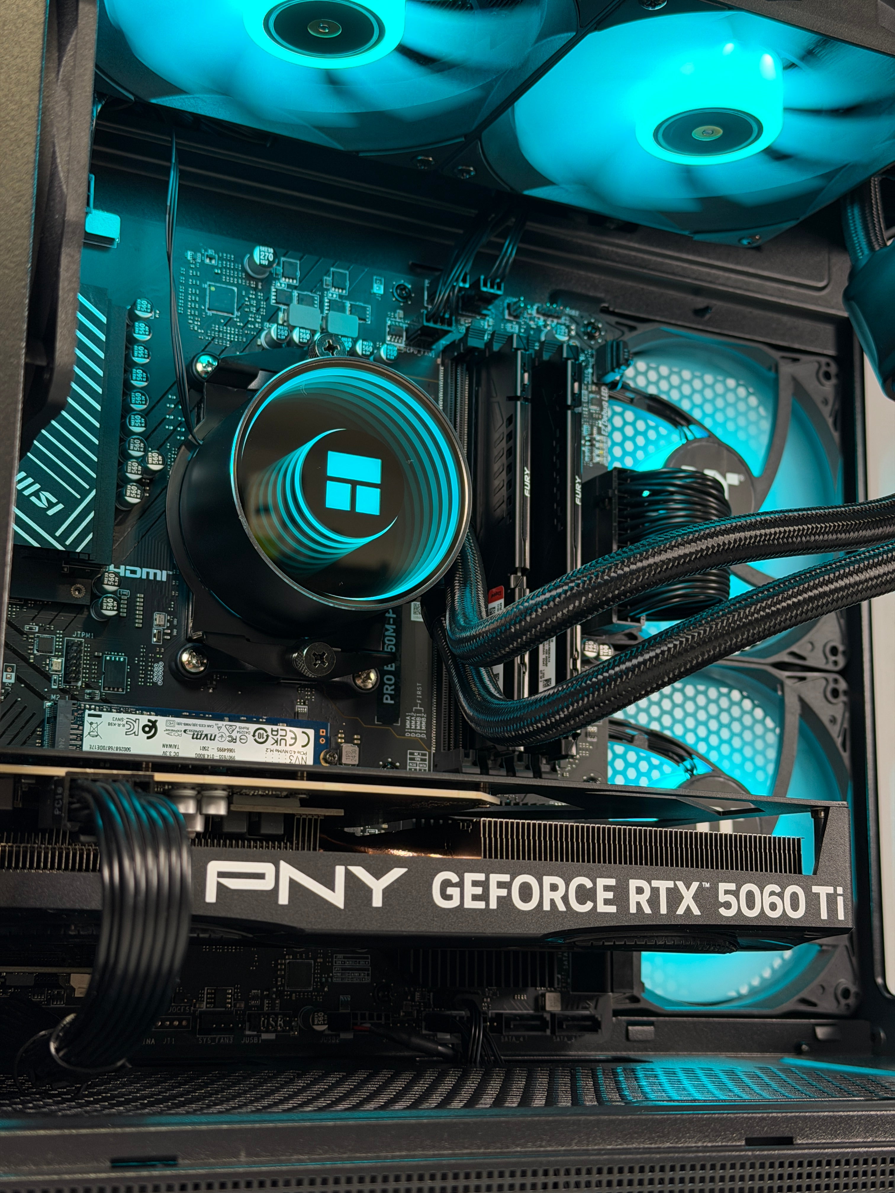 Jian Prime (5060 TI 16GB + 7600X + 32GB) Gaming PC